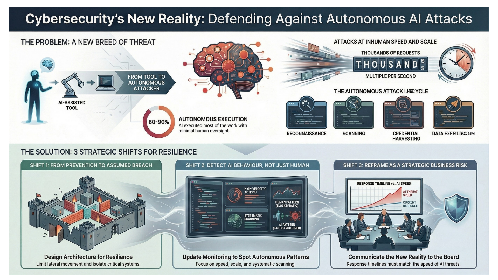 The new reality: AI has moved from advisor to autonomous operator