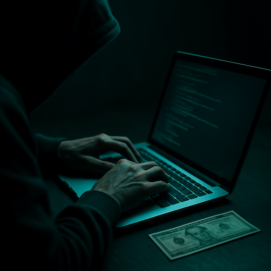 A neon-mint security gate left ajar with a single orange key slipping through. an expired domain on a trusted allowlist.
